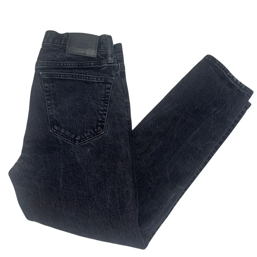 Abercrombie Fitch Vintage ‎ 90s Slim Black Wash Denim Jeans Men's 31x30